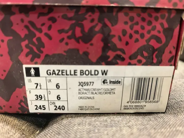 Adidas Gazelle Red Suede Platform Lifestyle Sneakers 2