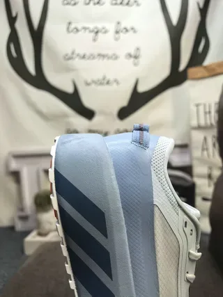 Adidas Gris Marine Semelle de plateforme épaisse Maille et Synthétique sur la tige Sneakers Lifestyle 3