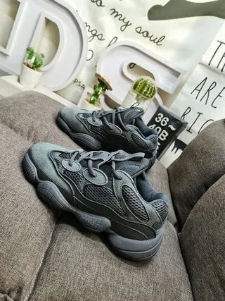 Adidas Chaussures Gris Silhouette Maillage En Couches Et Daim Upper Chunky Sneakers 7