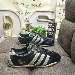Adidas Hottie Black Silver Metallic Lifestyle Sneakers