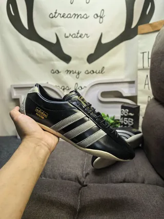 Adidas Hottie Black Silver Metallic Lifestyle Sneakers 6