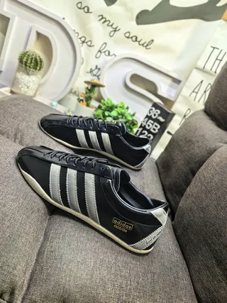 Adidas Hottie Black Silver Metallic Lifestyle Sneakers 7
