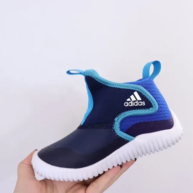 Adidas Navy Blue Slip-On Sock-Fit Lifestyle Sneakers 23