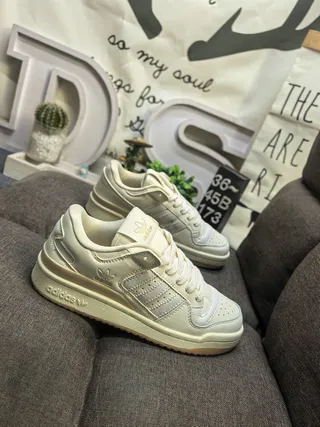 Adidas Pink Brown Low-Top Suede-Textile Upper Lifestyle Sneakers 9