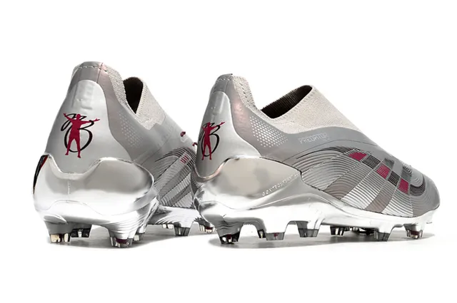 Adidas Predator Metallic Silver Rose-Gold Firm-Ground Soccer Shoes 5
