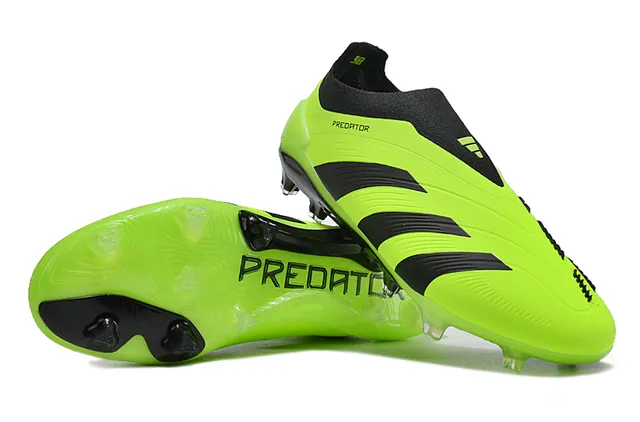 Adidas Predator Neon Lime Firm-Ground Soccer Shoes 4