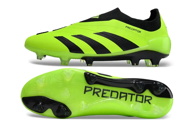 Adidas Predator Neon Lime Firm-Ground Soccer Shoes 6
