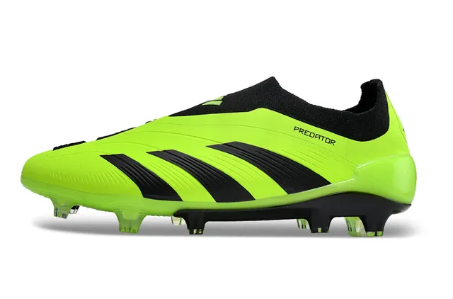 Adidas Predator Neon Lime Firm-Ground Soccer Shoes 7