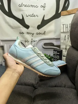 Adidas Red Beige Retro Low-Top Suede And Textile Upper Lifestyle Sneakers 5