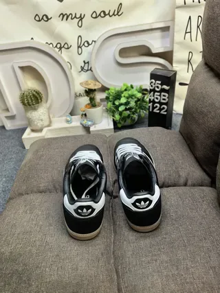 Adidas Samba Black and White Lifestyle Sneakers 8