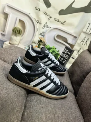 Adidas Samba Black and White Lifestyle Sneakers 9