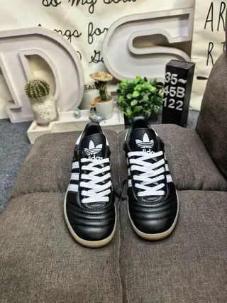Adidas Samba Black and White Lifestyle Sneakers 10