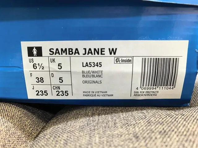 Adidas Samba Light Blue Suede Laceless Lifestyle Sneakers 2
