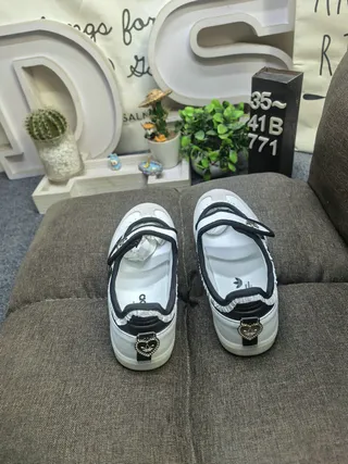 Adidas Samba Mary Jane Laceless White Black Lifestyle Sneakers 8