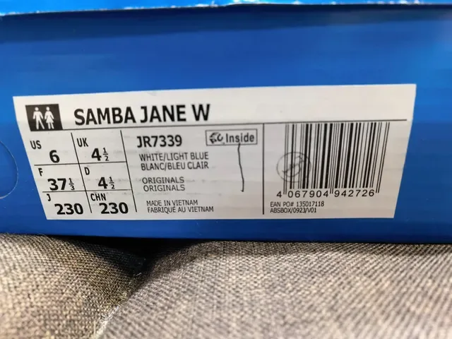 Adidas Samba Off-White Black Gum लाइफस्टाइल स्नीकर 2
