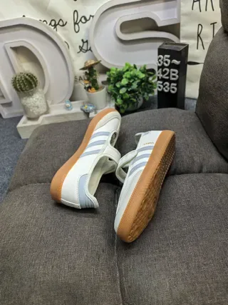 Adidas Samba Off-White Black Gum लाइफस्टाइल स्नीकर 6