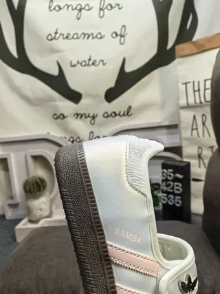 Adidas Samba Off-White Black Gum लाइफस्टाइल स्नीकर 13