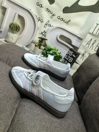 Adidas Samba Off-White Black Gum लाइफस्टाइल स्नीकर 17