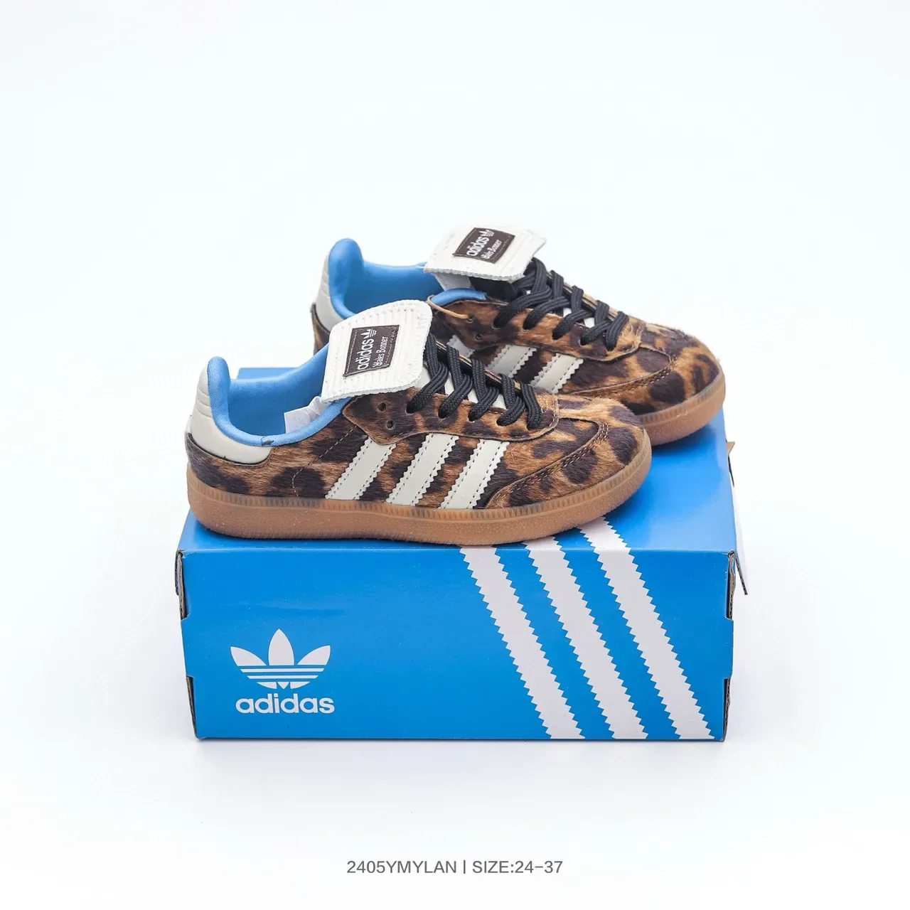 Adidas Samba OG Black White Gum Lifestyle Sneakers 7
