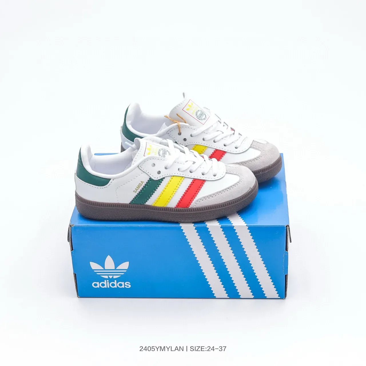 Adidas Samba OG Black White Gum Lifestyle Sneakers 9