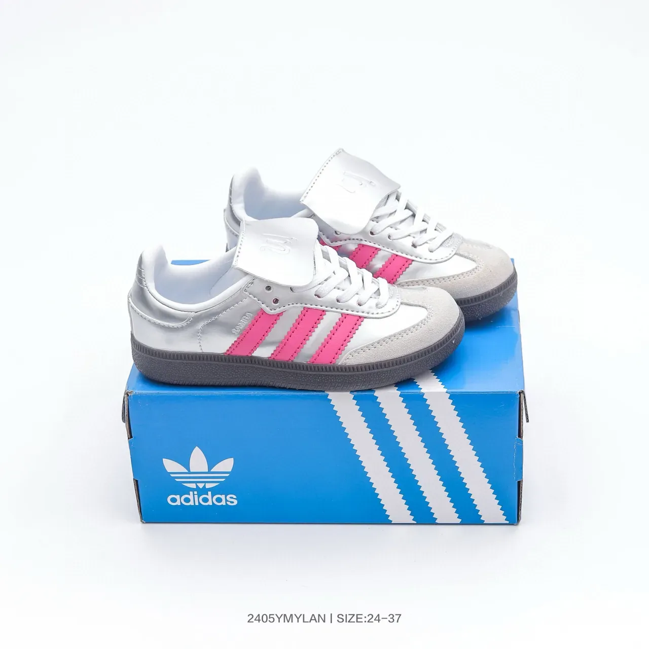Adidas Samba OG Black White Gum Lifestyle Sneakers 10