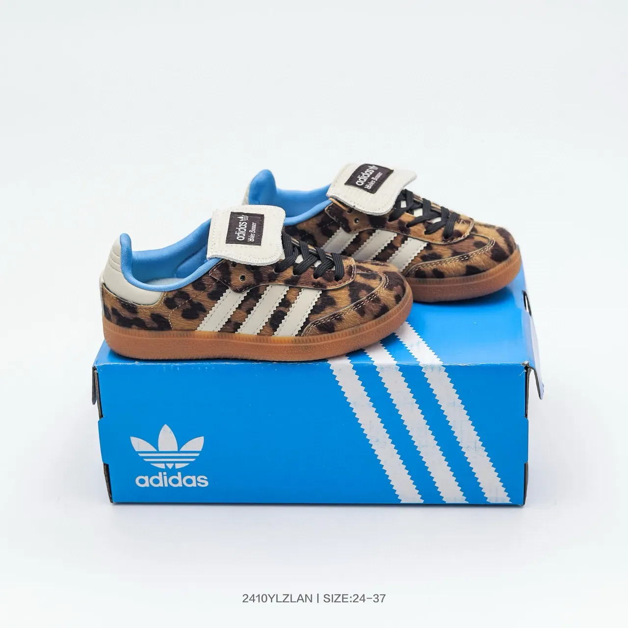 Adidas Samba OG Black White Gum Lifestyle Sneakers 17