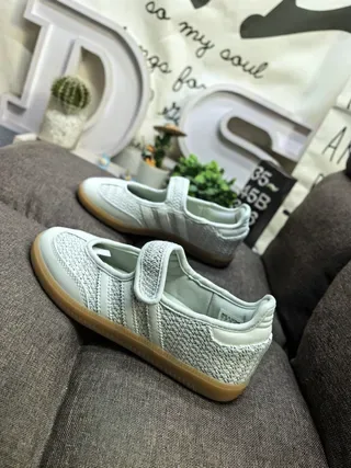 Adidas Samba OG Mint Green Laceless Lifestyle Sneakers 7