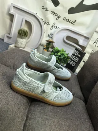 Adidas Samba OG Mint Green Laceless Lifestyle Sneakers 9