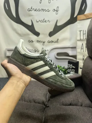 Adidas Samba OG Olive Green Suede Lifestyle Sneakers 5