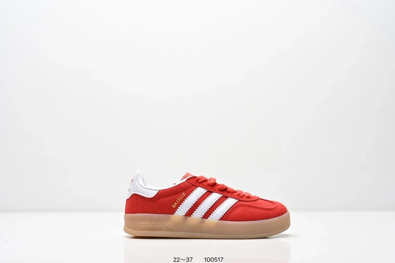 Adidas Samba OG Tênis Lifestyle Rosa e Azul Claro com Listras 23