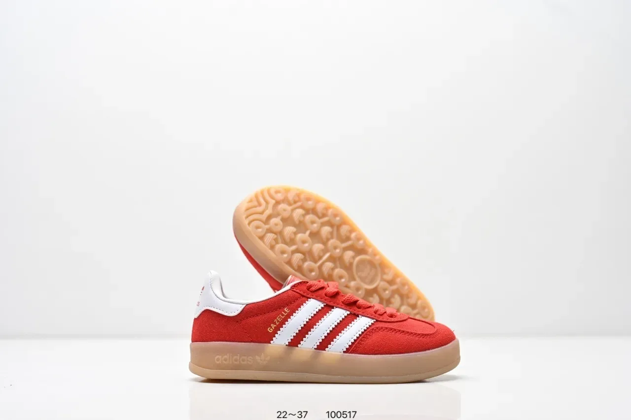 Adidas Samba OG Tênis Lifestyle Rosa e Azul Claro com Listras 24