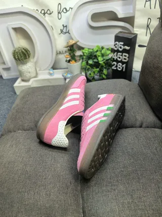 Adidas Samba OG Pink Suede Lifestyle Sneakers 6