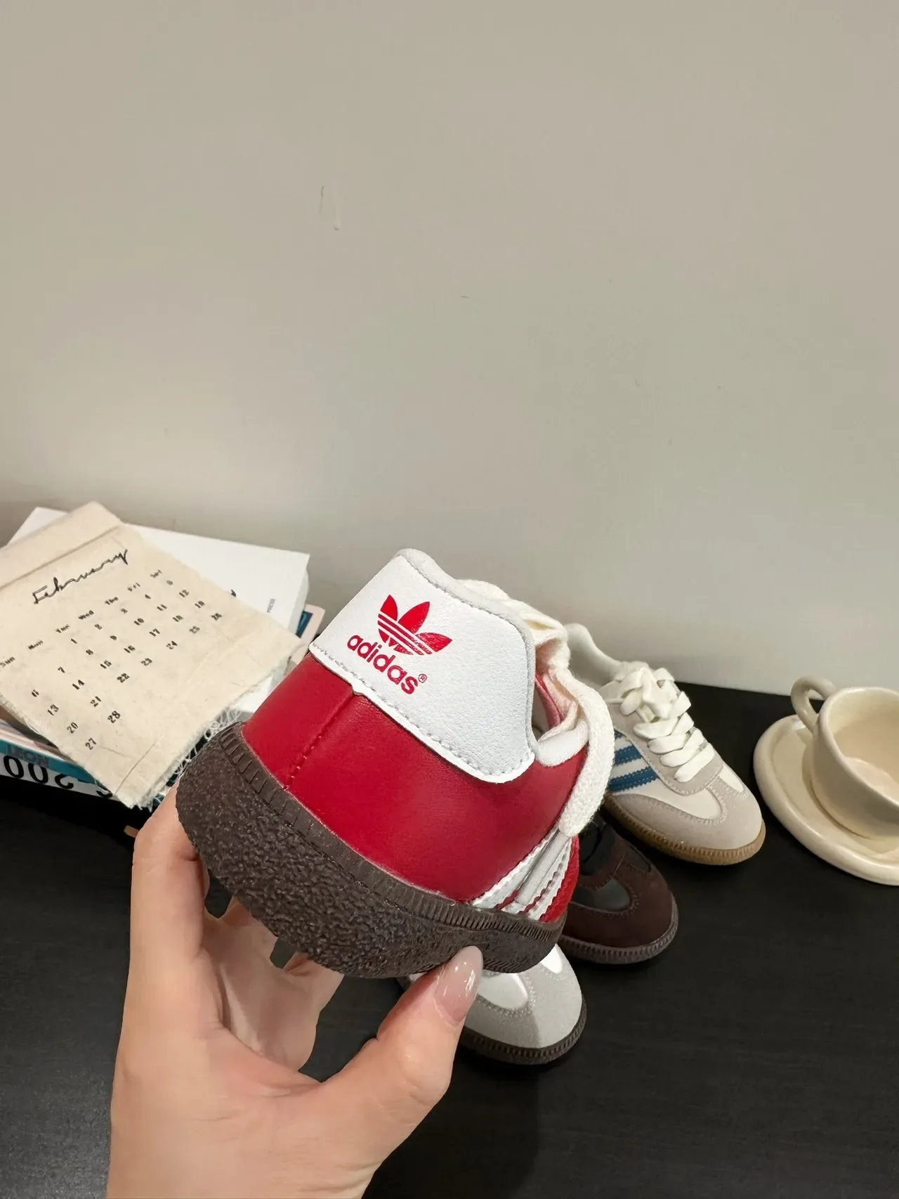 Adidas Samba OG Red Lifestyle Sneakers 4
