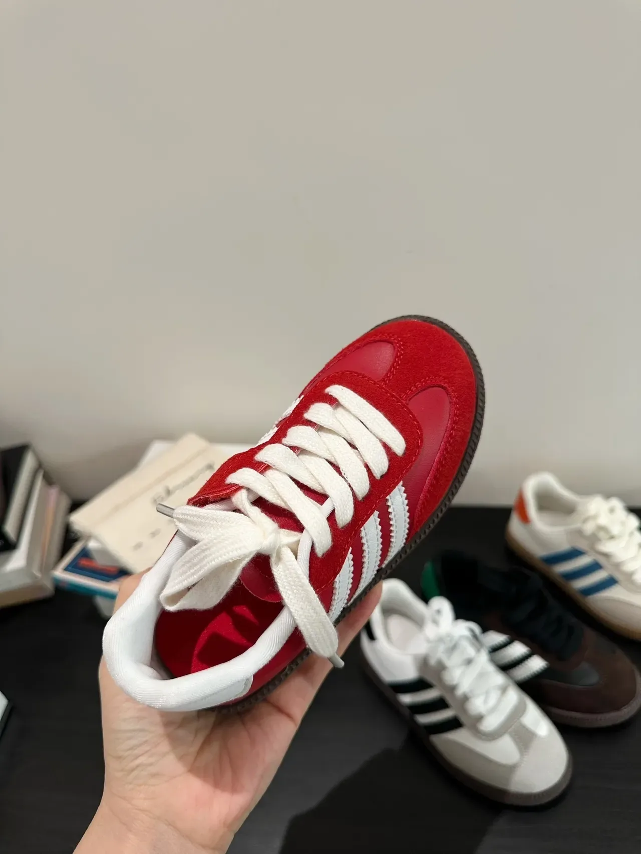 Adidas Samba OG Red Lifestyle Sneakers 6