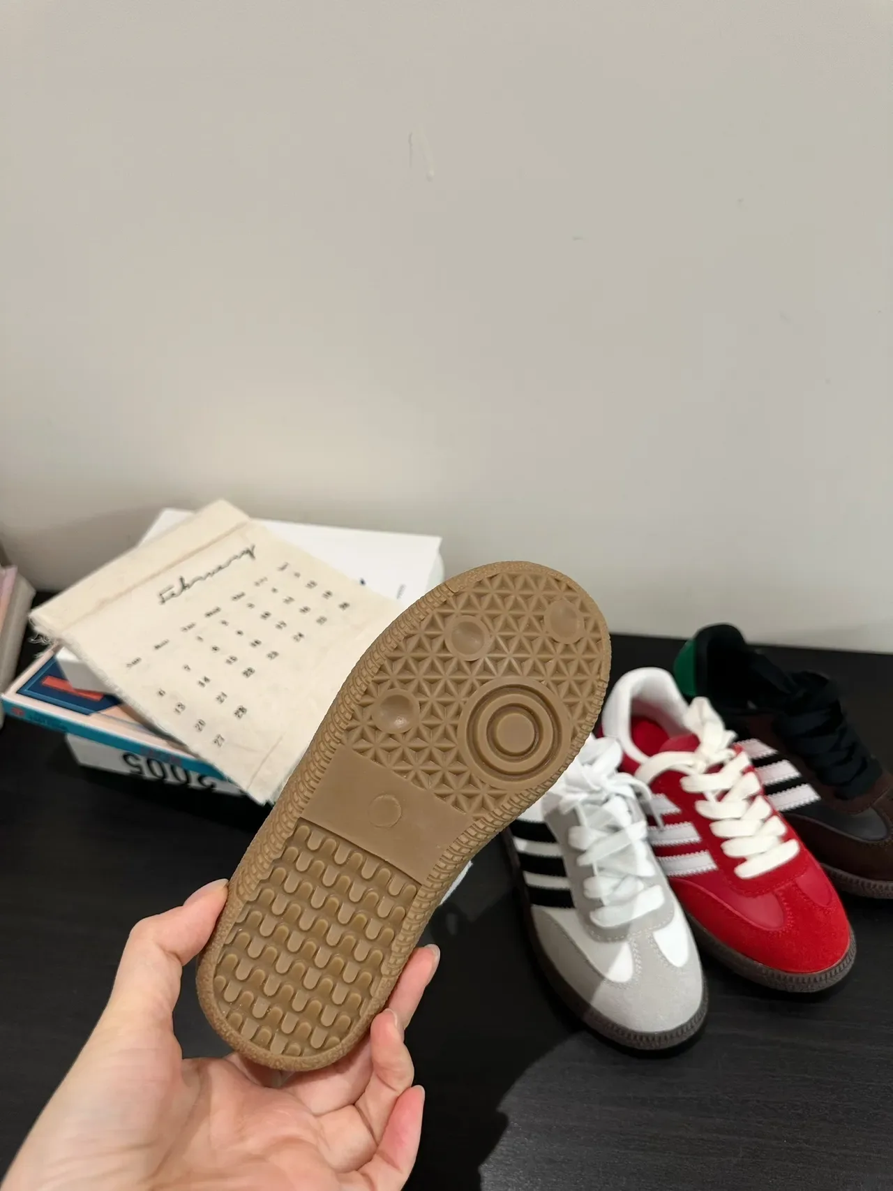 Adidas Samba OG Red Lifestyle Sneakers 14