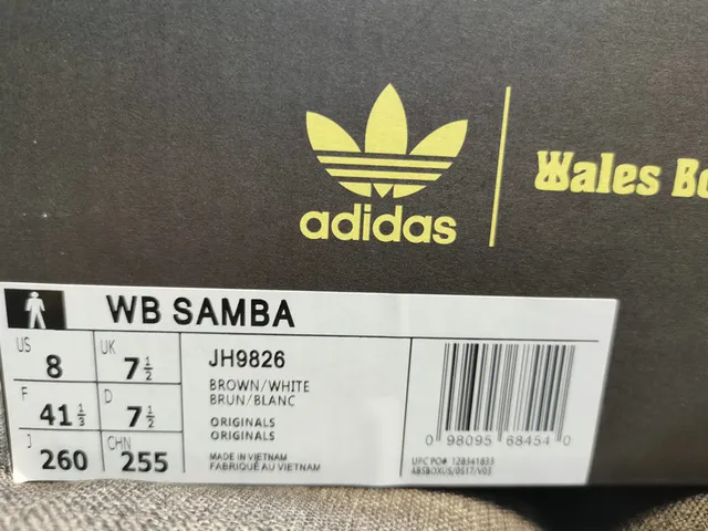 Adidas Samba OG Tan Croc-Embossed Leather Lifestyle Sneakers 2