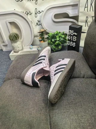 Adidas Samba Pink and Black Lifestyle Sneakers 6