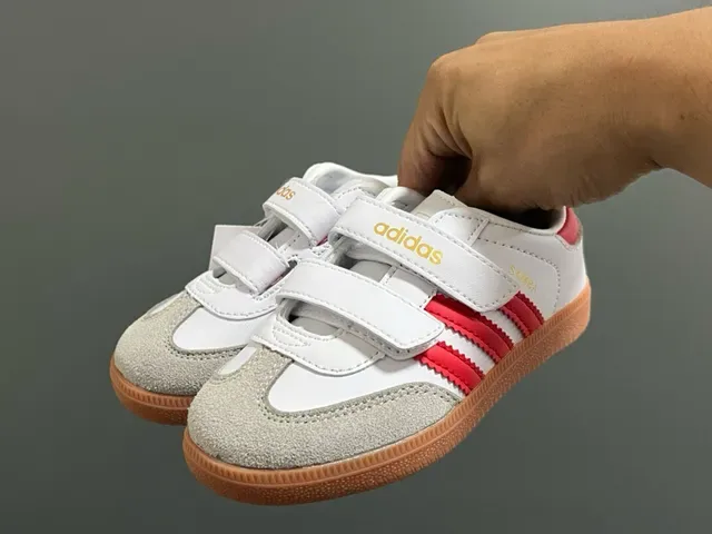 Adidas Samba White Black Stripe Lifestyle Sneakers 17
