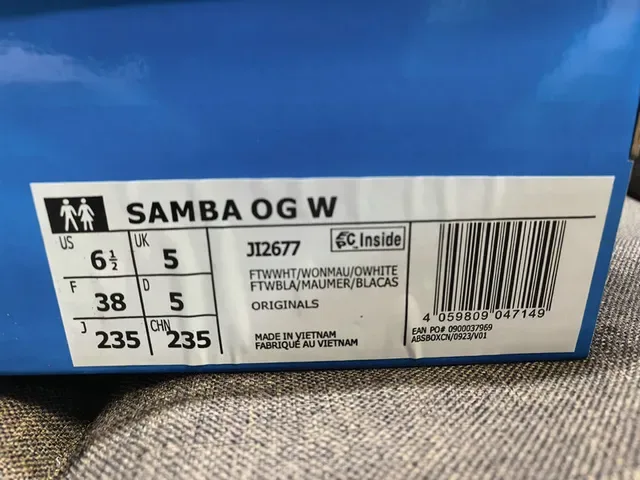 Adidas Samba White Pink Beige Lifestyle Sneakers 2