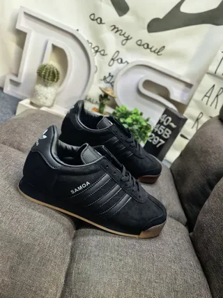 Adidas Samoa White Black Rainbow Outsole Lifestyle Sneakers 9