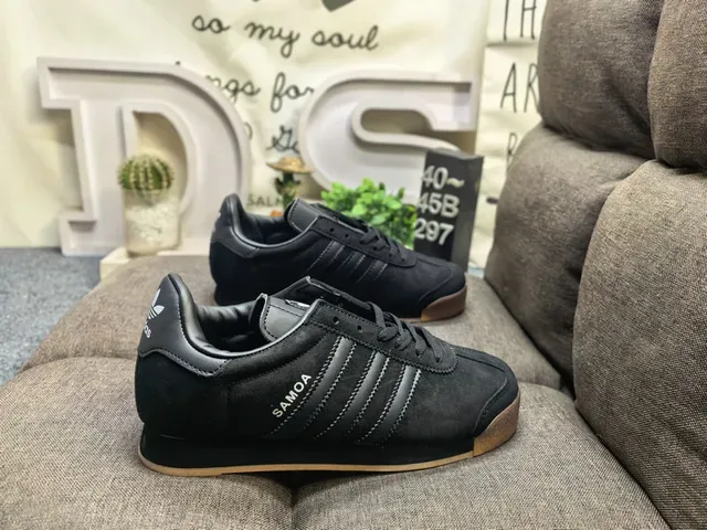 Adidas Samoa White Black Rainbow Outsole Lifestyle Sneakers 11