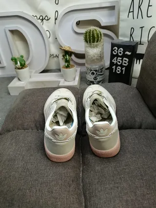 Adidas Spezial Beige and Pink Lifestyle Sneakers 8