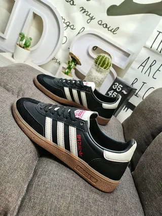 Adidas Spezial Black White Red Gum Lifestyle Sneakers 7