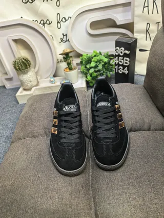 Adidas Spezial Zapatillas Lifestyle Marrón y Crema con estampado de vaca 20