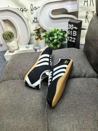 Adidas Spezial Brown Suede and Cream Stripe Lifestyle Sneakers 6