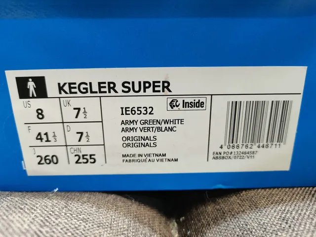 Adidas Spezial Keglersuer White Blue Lifestyle Sneakers 12