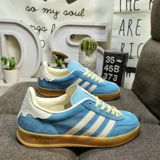 Adidas Spezial Light Blue Suede Lifestyle Sneakers