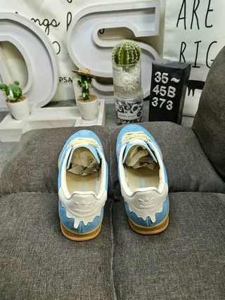 Adidas Spezial Light Blue Suede Lifestyle Sneakers 8