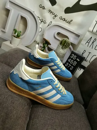 Adidas Spezial Light Blue Suede Lifestyle Sneakers 9