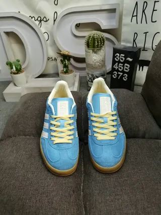 Adidas Spezial Light Blue Suede Lifestyle Sneakers 10